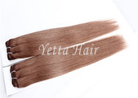 Califique los extremos completos Brown oscuro de las extensiones largas de moda del pelo de 8A ninguna fibra