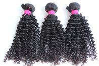 Extensiones brasileñas rizadas rizadas del pelo de las cutículas llenas para las mujeres negras