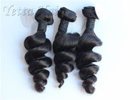 paquete malasio del pelo rizado de 100g 7A, extensiones naturales del pelo de la Virgen de la onda