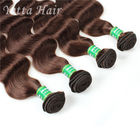 Enrede libremente el pelo de Remy de 100 indios, extensiones del pelo de la onda del cuerpo suavemente/brillante/limpie