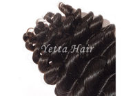 El cabello humano suave y sedoso de 100 Peruvian/el pelo flojo de la onda no lía ningún liendre