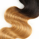 1B / Armadura floja brasileña del pelo de la onda de 30 dos del tono de Ombre extensiones del cabello humano