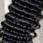 Extensiones profundas rizadas del pelo de la onda del pelo malasio de la Virgen 8&quot; - 30&quot; disponible