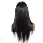 360 color natural del cordón del pelo de las pelucas de la densidad peruana completa derecho 130