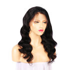 Las pelucas camboyanas atractivas del cabello humano del frente del cordón sueltan la cutícula llena de la onda alineada