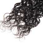 Extensiones del pelo de la trama de la onda de agua/armadura indias del cabello humano para las mujeres negras