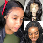 8&quot; ata por completo las pelucas del cabello humano para las mujeres negras/la peluca de cordón de la onda del cuerpo transparente