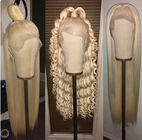 Cordón crudo Front Wig For Black Women del cabello humano de la Virgen de 8 pulgadas