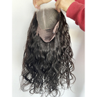 Pelucas del cabello humano de Front Wigs Full Lace Front del cordón de la onda del cabello humano