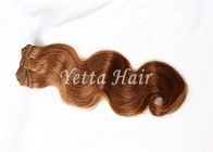 Extensiones de oro duraderas del pelo rubio/armadura natural del cabello humano con animoso