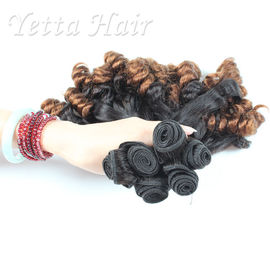 Califique el cabello humano de Funmi del indio 9A, extensiones rizadas del pelo de Remy de la belleza