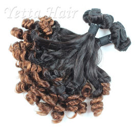 Califique el cabello humano de Funmi del indio 9A, extensiones rizadas del pelo de Remy de la belleza