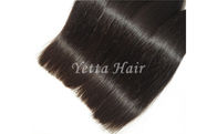 Las extensiones indias durables populares del cabello humano, limpian/el pelo recto de Remy de la Virgen lisa