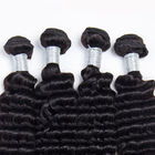 Extensiones peruanas 100% del pelo rizado de la onda del pelo de la armadura profunda peruana del cabello humano