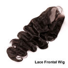 Pelucas llenas del cabello humano del cordón de la Virgen de la onda brasileña del cuerpo con el pelo del bebé para las mujeres negras