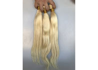El pelo lleno/22 de la Virgen del brasileño de la cutícula el 100% avanza lentamente el pelo recto rubio 613