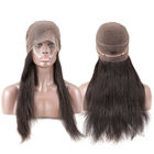 360 extensiones brasileñas del pelo recto del cabello humano del cordón de la densidad delantera de las pelucas/el 150%