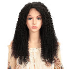 Cabello humano rizado de las extensiones del pelo rizado del color natural para las mujeres negras