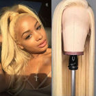 Cordón crudo Front Wig For Black Women del cabello humano de la Virgen de 8 pulgadas