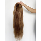 La mezcla del cabello humano de 30 pulgadas ata a Front Wigs Straight Tight And aseado